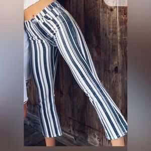 VTG Lucky Brand Bridgette Mini Boot striped jeans, “vintage 2015”